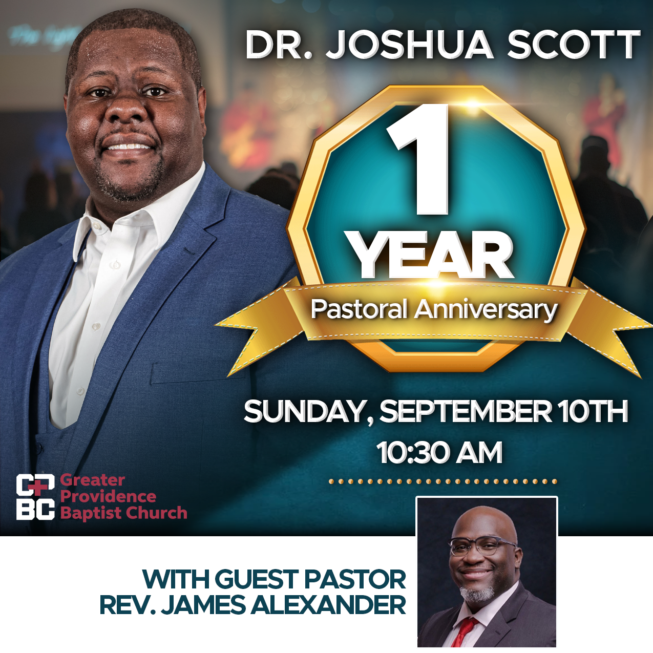 1 Year Pastoral Anniversary